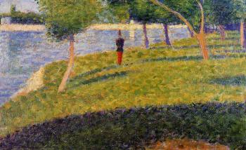 喬治 脩拉 La Grande Jatte, Cadet from Saint-Cyr